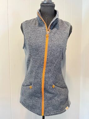 Aubrion sz M Sweater Fleece Vest Equestrian Horses Riding Excellent Condition